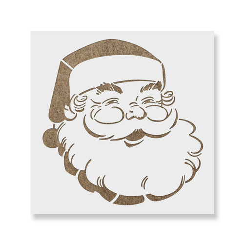 Santa claus stencil durable - -,